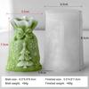 3D Christmas Gift Bag Relief Elk Tree Silicone Mold Handmade Aroma Candle Plaster Ornament Molds Candle Making Supplies