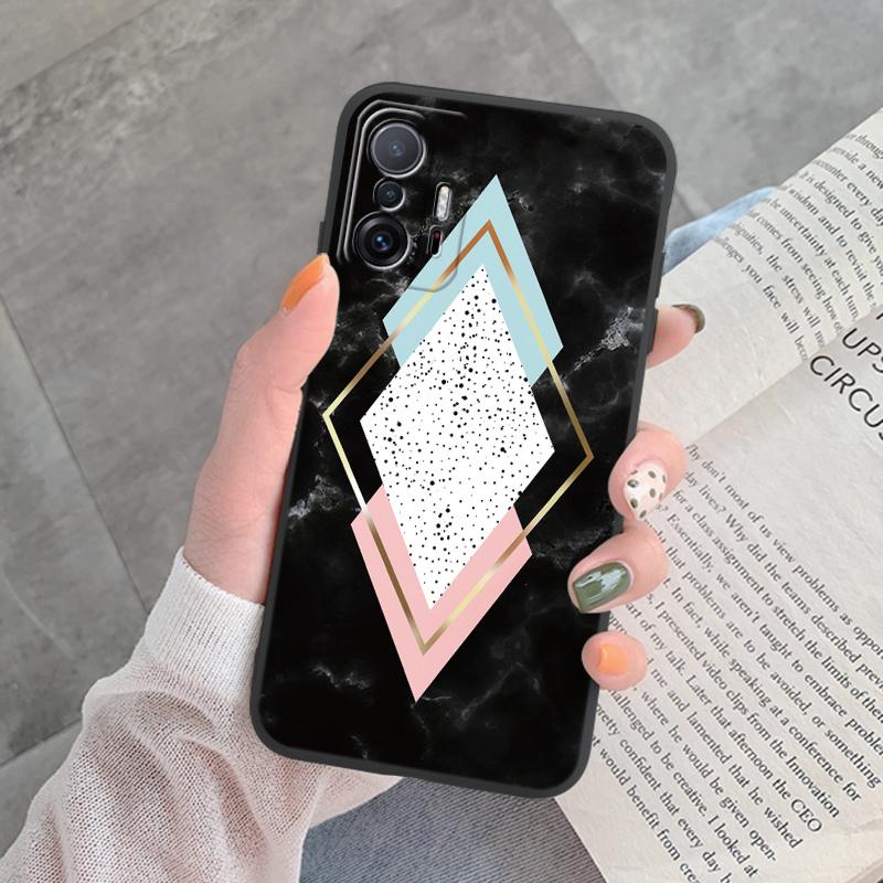 Marble Pattern Phone Case For Xiaomi 11T Pro Mi11T Pro Protective Cover Case Soft Silicone Funda For Xiaomi Mi 12T 13T TPU Coque