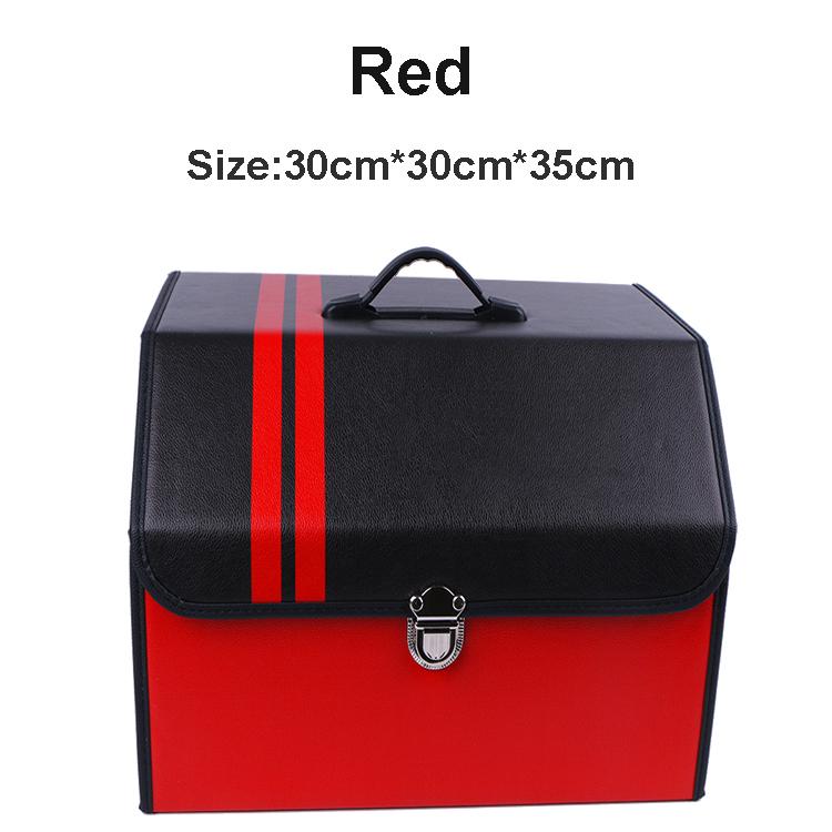 O SHI CAR Organizer Pu Leather Storage Bag Pp Board Складной органайзер в авто с индивидуальным логотипом Водонепроницаемое хранилище