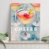 Cheers Cocktail Pictures Y2K Prep Student Wall Art Квартира Принт Плакат Ретро Бар Корзина Мода Общежитие Холст Картина Фреска