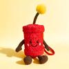 New Year Prosperity Lucky Gold Ingot Plush Toy Gift For Celebration Decor