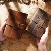 Retro Thickened Handbook Top Layer Cowhide Journal Kraft Paper Notepad Genuine Leather Notebook Business Promotional Gift Diary