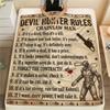 1PC Chainsaw Man Patterned Flannel Blanket Suitable For All Seasons For Home Decor Warmth And Comfort Gifts Holiday Present