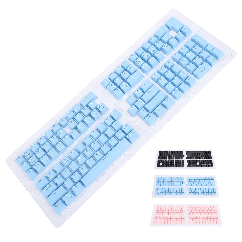 132 Keys French Keyboard Keycaps Minimalist Mechanical Keyboard Keycaps for 61 64 68 84 87 96 98 100