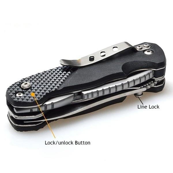 Креативные многофункциональные инструменты 15 в 1, складные плоскогубцы, многофункциональные инструменты для кемпинга, инструменты для выживания на открытом воздухе с нейлоновой сумкой