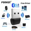 FONKEN Bluetooth-адаптер 5,0, беспроводные USB-адаптеры для ПК, ноутбука, наушников, аудиопринтер, данные 4,0, приемник ключа