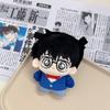 Plush Conan Detective  Toy Soft Cotton Filled Adorable Anime Character Doll