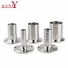 6mm/8mm/10mm/12mm/19mm/51mm Stainless Steel SS304 Sanitary Hose Barb Pipe Fitting Ferrule OD 50.5mm-64mm fit 1.5" 2" Tri Clamp