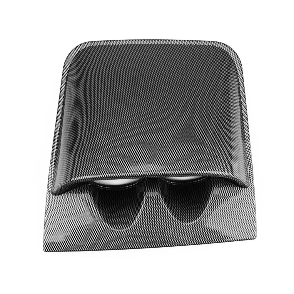 52mm Car Modification Parts Bracket Black And Carbon Fiber Meter Rack Car Gauge Holder for 2-Inch Double Holes