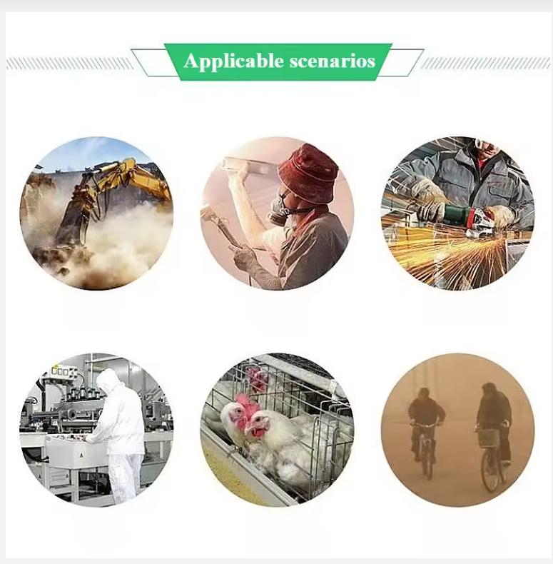 Пылезащитная маска с фильтрами от частиц, самовсасывающий фильтрующий респиратор для защиты от частиц, защита от пыли, маска для лица для распыления