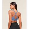 Gymshark Peek A Boo Sports бюстгальтер Worn Blue b8A5z Udr1
