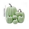 7Pcs Pumpkin Model Artificial Crafts Fall Thanksgiving Party Decoration Halloween Pumpkin Set Fall Harvest Table Halloween Decor