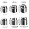 Moisture-Proof Stainless Steel Tea Canister Airtight Tea Storage Jar  Sugar