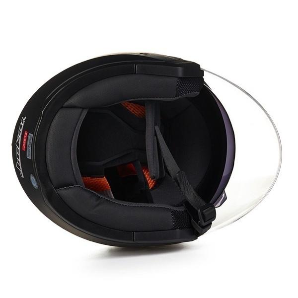 Открытое лицо двойной объектив козырьки мужчины женщины летний скутер мотоциклетный шлем