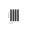 4Pcs Carbon Fiber Interior Door Pull Cover Trim For Ford Explorer 2008-2010