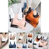 Women's Seamless Fitness Yoga Sports Bra With U Back And Push Up Cup Padding