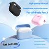 Силиконовый чехол для наушников для AirPods Pro 3 7 цветов Беспроводной Bluetooth чехол для наушников Ударопрочная защита с полным покрытием