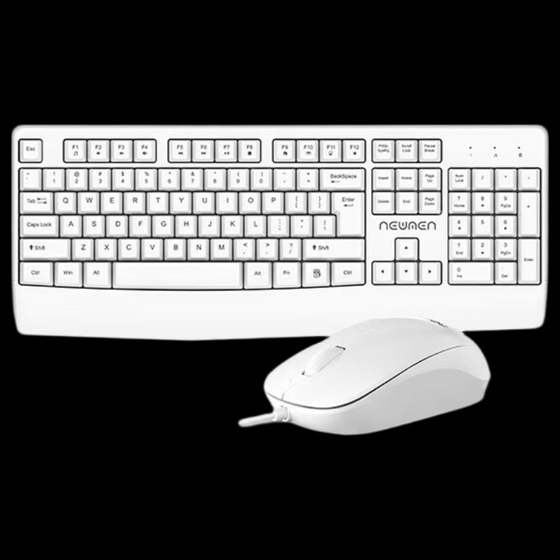 Newmen Love in a City 190 Wired Keyboard & Mouse Combo