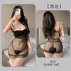 Sexy sexy temptation lace see-through onesie bow suspender women's passion nightdress loungewear