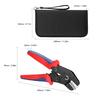 SN 48BS Ferrule Crimping Tool Kit Insulation Terminals Crimper Plier with 8 Replacement Jaws