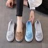 Set Feet Lazy Shoes One Pedal Hollow Summer Casual Women's Shoes New Mother Shoes Low-top Flat-soled Walking Shoes