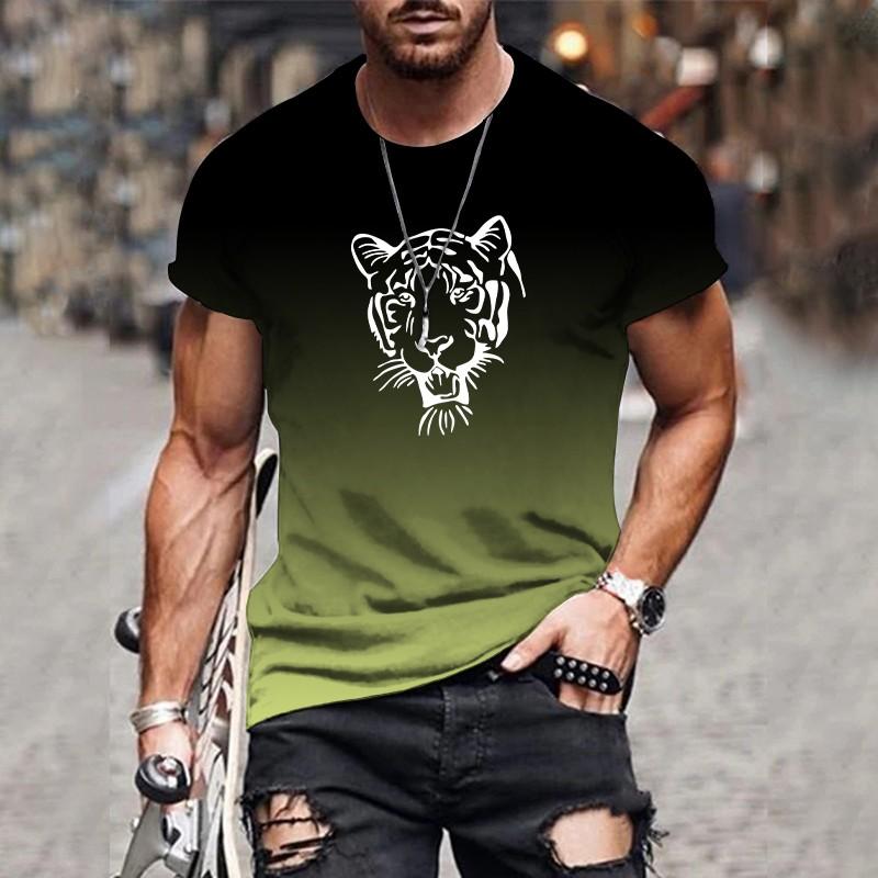 Мужская футболка с 3D-принтом, повседневная летняя футболка с коротким рукавом, мужская классная свободная одежда XS-6XL, винтажные футболки больших размеров, топы