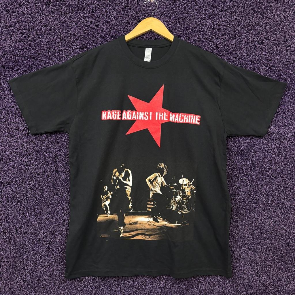 Rage Against the Machine The Video Cover Funk Band T-Shirt L