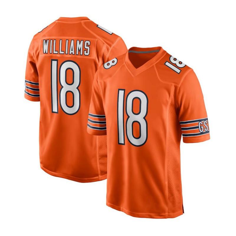 Custom Embroidered NFL Football Jersey Men Women D.J. Moore Chicago Bears 2 98 Sportswear Fall Winter