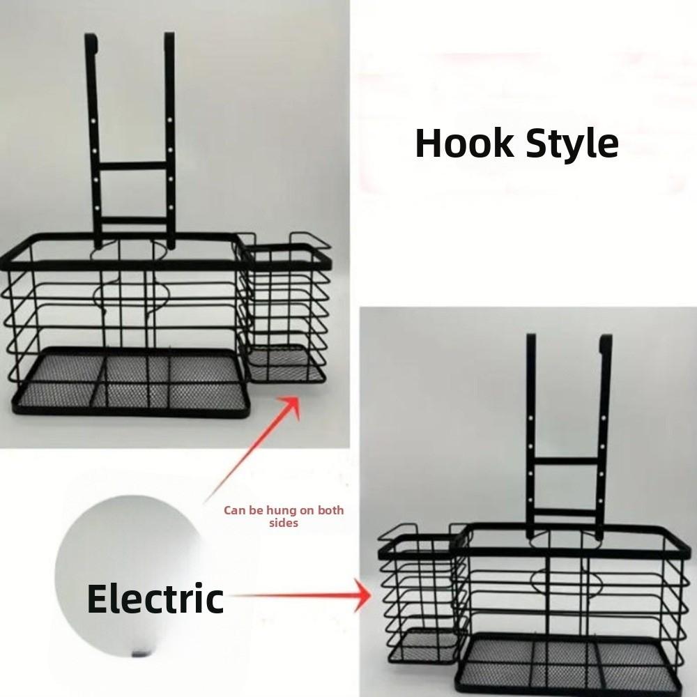 Adjustable Hanging Hair Tool Organizer Wall Mounted Hair Dryer Holder Home Storage