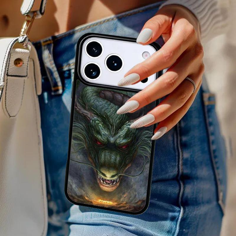 Мягкий чехол для телефона с азиатским китайским драконом Для iPhone 17 Air 14 15 13 12 Max Чехол Для Apple 14 15 16 16e 11 Pro Max Plus Coque