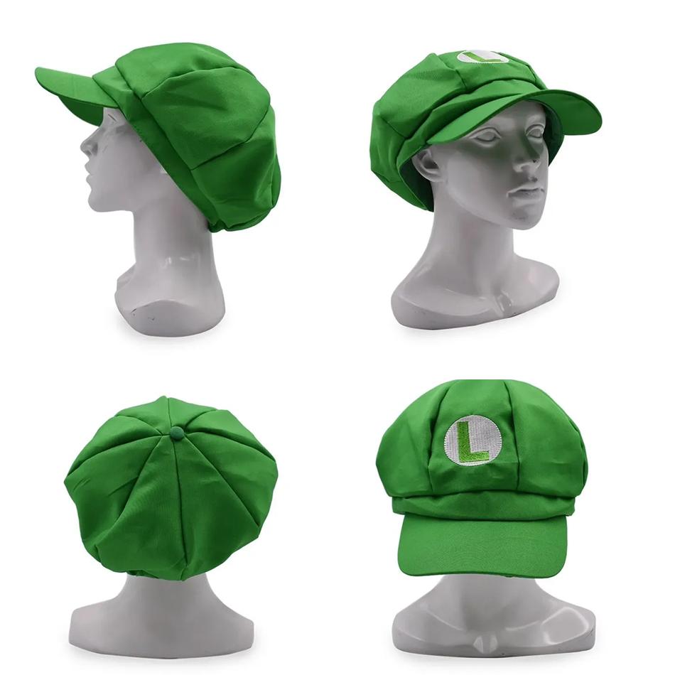 4Pcs Anime Cosplay Baseball Caps Character Role Playing Hats Festival Party Costume Surprise Present Accessories