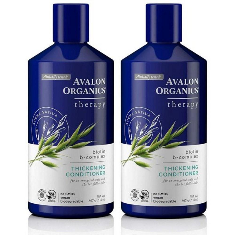 Avalon Organics - Complex Thickening Conditioner Biotin B 14oz 2-Pack 1 pcs 414ml