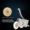 2pcs Silent Sliding Door Pulley Easy Installation Cabinet Roller Pulley Door Roller Wheels  Bathroom