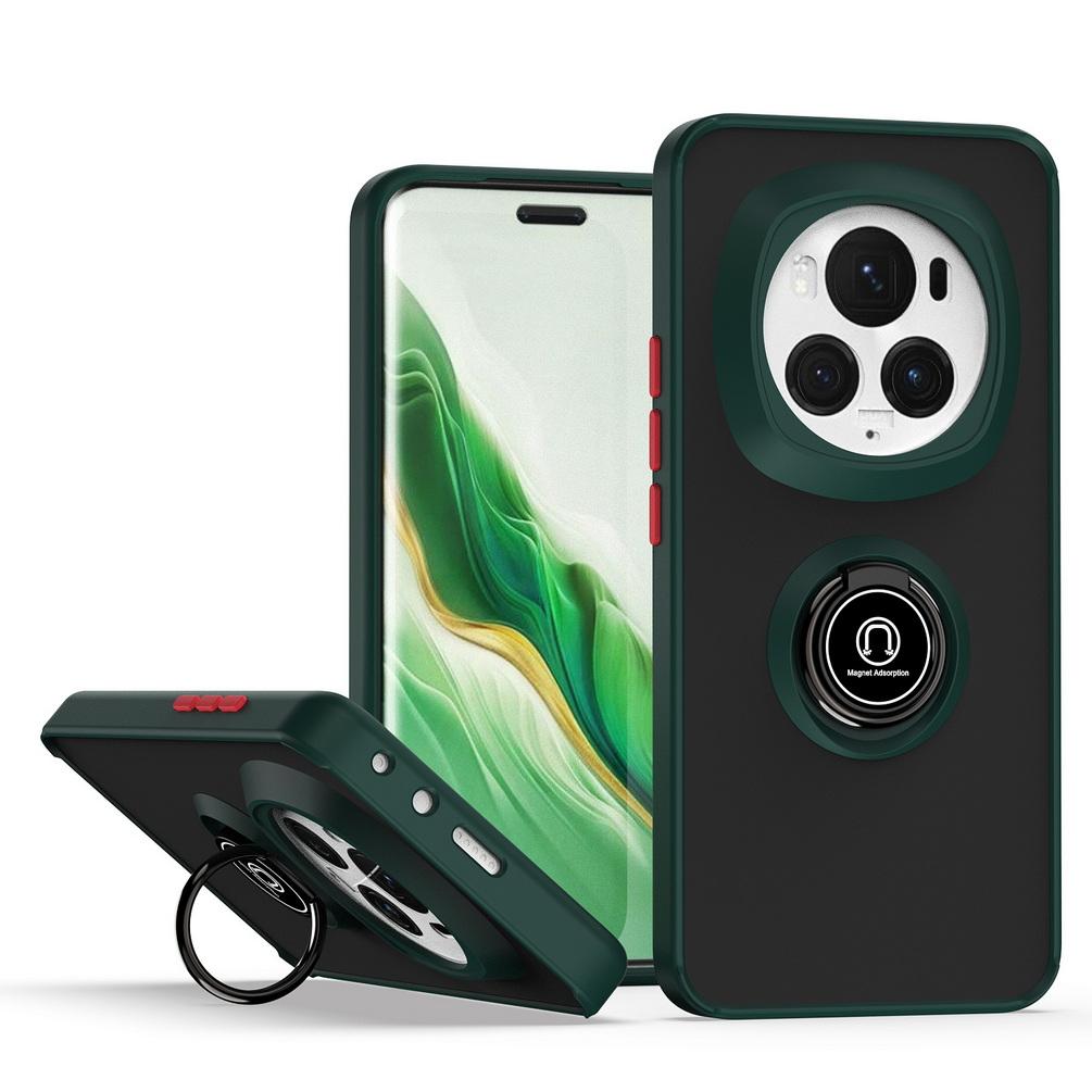 Чехол-держатель с вращающимся кронштейном для Honor Magic 6 Pro 5 Pro 4 Lite Honor X9B X8B X7B X7A X8A X9A X6 X7 X8 X9 Чехол-держатель для автомобиля с кольцом для пальца