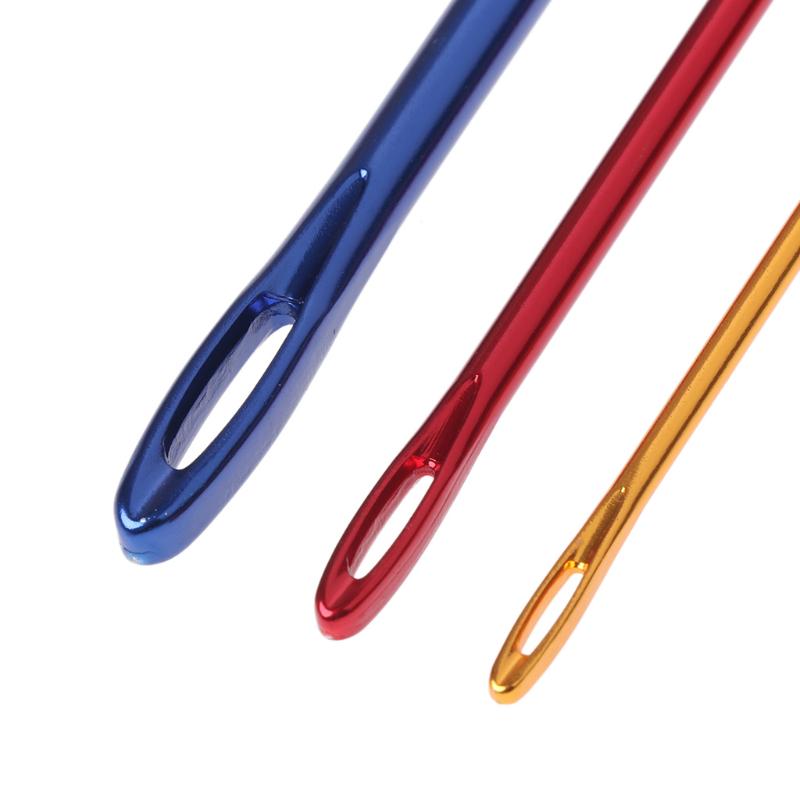 Афганский алюминиевый крючок, вязальная игла, инструмент для ручного вязания с резьбовым отверстием