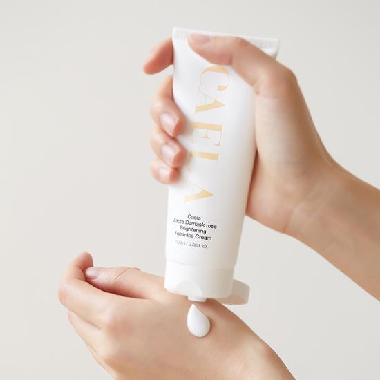 Caella Lacto Damask Rose Осветляющий женский крем 100 мл