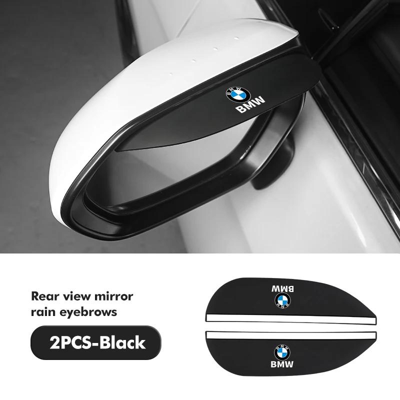 XWQP2 Car Sticker For BMW Hot 2025 For BMW Car General Adhesive Rain Eyebrow Clear Mirrors Anto Accessories G30 G20 M3 M5 E91 E92 E93