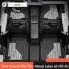 Baidequan Коврики для пола из ТПЭ для Zeekr 001/7X007GT 2025 года, разноцветный коврик в багажник