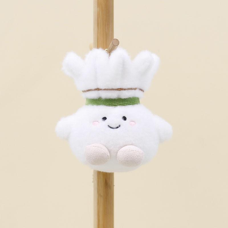 Unique Badminton Plush Doll Keychain Soft Toy Adorable Gift For Sports Lovers
