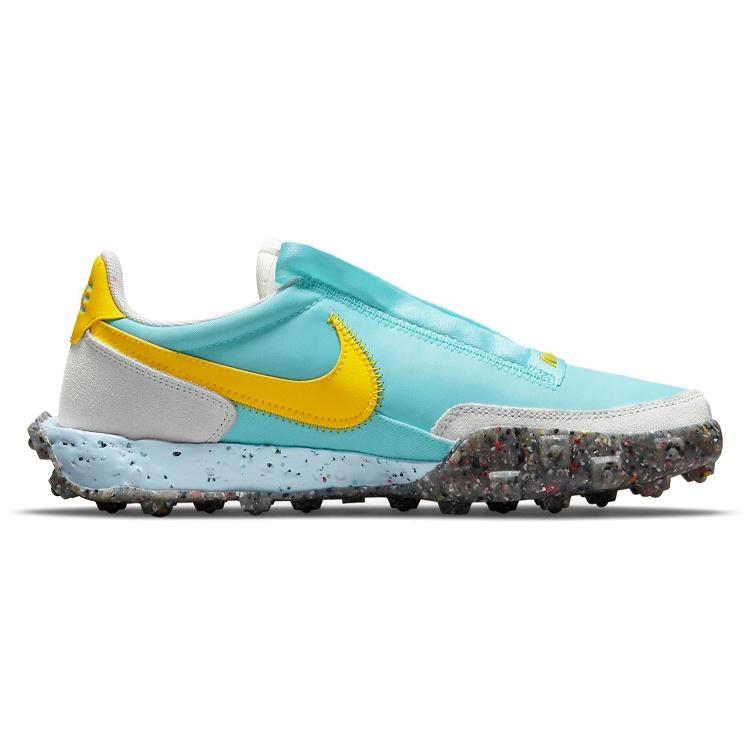 (WMNS) Женские кроссовки Nike Waffle Racer Crater 'Bleached Aqua' CT1983-400
