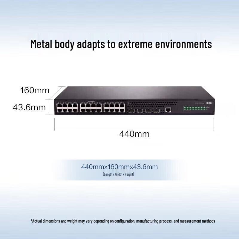 H3C LS-5560S-28P-SI Gigabit Layer 3 Managed Network Switch