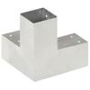 Vidaxl Łączniki W Kształcie Y, 4 Szt., Galwanizowany Metal, 71X71 Mm