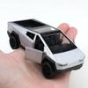 (Упакованный) 1:Сплавная машинка Cybertruck на пружинном механизме, масштаб 1:36, детская игрушка из сплава.