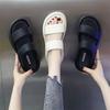 Summer Slippers Women's 2025 New Outer Wear Fashion Internet Celebrity Platform Casual Soft-soled Sandals Non-slip Beach Cool Slippers