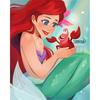 Mermaid Disney Ariel Cartoon Drill Hanging Element Puzzle Sale Stitch Mosaic 5d Art Diamond Painting Handcraft Gift Big Size