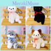 Cuddly Cat Pendant Plush Toy With South Korean Fleece For Kids And Teens