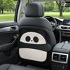 Cartoon Design Car Seat Back Cover Leather Protective Auto Anti Kick Mat  Rear Seat