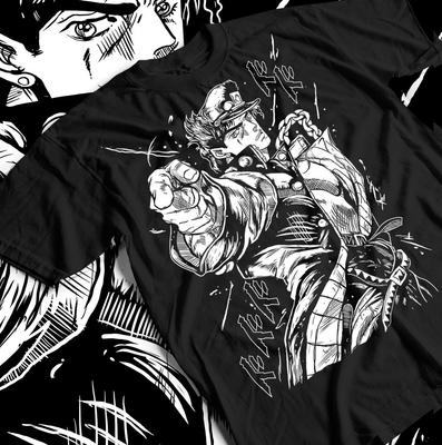 Футболка JoJo's Bizarre Adventure JoJo Anime Manga Jolyne Jotaro, все размеры