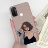 Чехол для OPPO A53S 2020 Мультяшный Coque Сердце Нарисованный Силиконовый Задняя Панель Телефона Для oppo a53s A 53s A53 s oppoa53 2020 Чехол-Ракушка