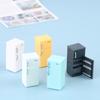 1 Pcs Dollhouse Home Furnishings Mini Color Plastic Refrigerator Model